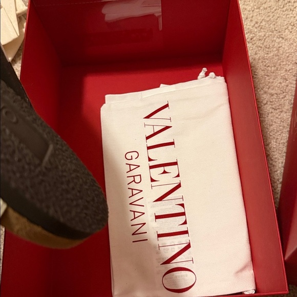 Valentino Garavani 30mm Fussfriend White Calf Leather New Sz 37 (7) - Picture 8 of 13